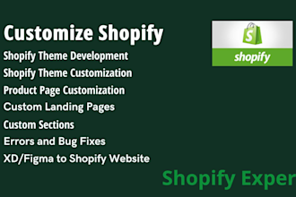 fix shopify bugs, html css and liquid shopify developer
