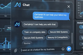 develop an enterprise ai chatbot with rag for your business