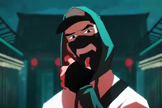 2d cartoon animation, anime fighting scenes, youtube intros, twitch intros