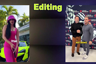 design thumbnails and edit engaging instagram reels tiktok youtube shorts