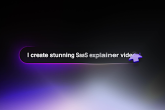 create custom saas explainer, app promo, or website promo video