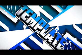 make 3d 2d gaming intro outro for you