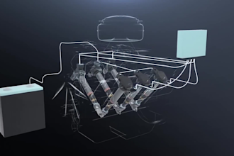 create 3d industrial mechanical animation, 3d exploded view 3d cad modeling