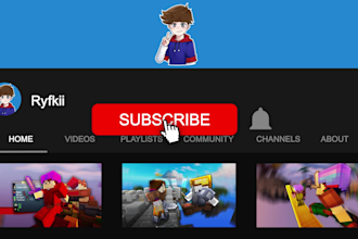 create 2d lower third youtube and stream gaming