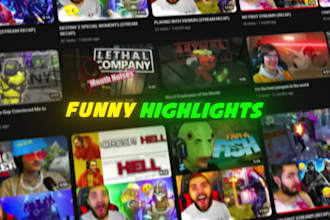 edit funny highlights and engaging gaming youtube videos