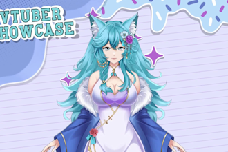 rig pro vtuber character in live2d vtuber model for vtube studio for anime style