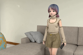 create 3d model character and avatar for games and animation