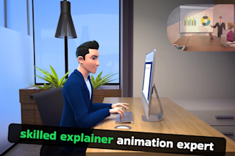captivate your story in a quality 3d animated explainer and  2d explainer videos