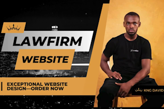 do lawyer law firm website, attorney notary website with wordpress, wix, godaddy