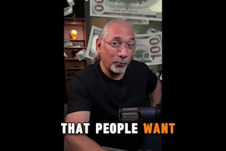 create gen x male podcast style spokesperson ads