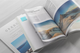 make a magazine promo video or cinematic book trailer