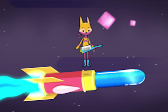 create 2d looping animations from image