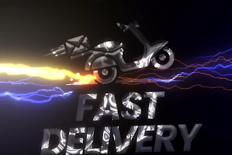 create cinematic logo animation youtube intro and outro