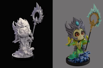 do custom 3d print and paint model figurines, miniatures, warhammer40k boardgame
