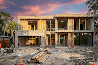 create ai construction and building timelapse videos