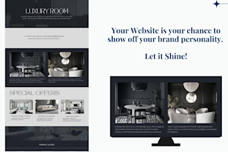 develop or redesign luxury wordpress websites for you