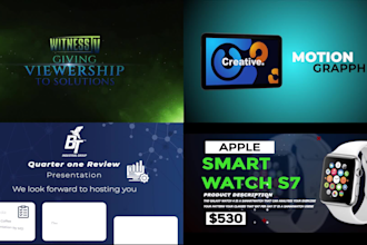 be your editor for text, title over videos with motion graphics
