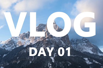 do professional vlog, travel video editing