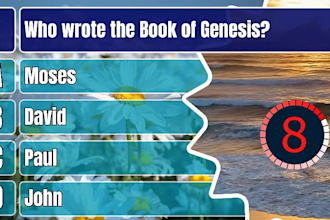 create bible quiz videos for youtube