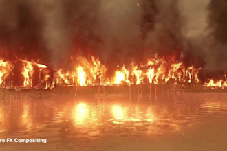 create realistic houdini fx simulations, explosions, fire, smoke, destruction