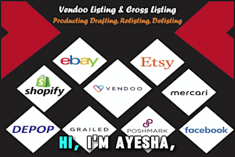 handle your vendoo cross listing, delisting and relisting to sell faster