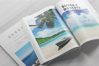 create magazine promo and book trailer video for you