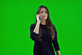do green screen removal, rotoscoping, and video background cleanup