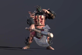 create 3d stylize game ready character model vrchat avatar metaverse asset
