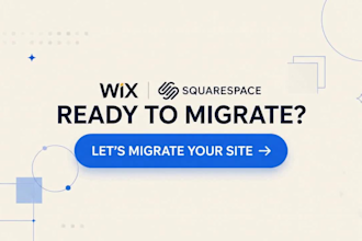 migrate wix website to squarespace website redesign squarespace to wix seo setup