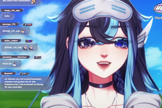 create custom 2d 3d vtuber model with full rigging vrm vriod streaming setup