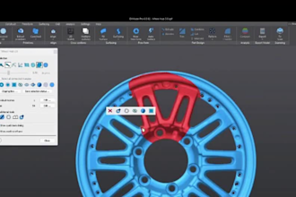reverse engineering stl obj to step, scan to cad, mesh to cad and cleanup scans