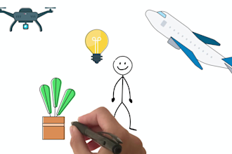 create custom 2d doodle animations
