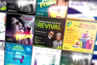 design a club flyer, event flyer or motion flyer