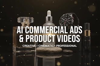 create ai commercial ads and product video ads