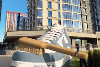 3d cgi animation, cgi video, shoe animation, 3d cgi ads, cgi reels, viral cgi