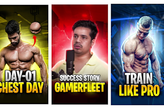 design instagram reels thumbnails, shorts thumbnails, instagram, tiktok cover