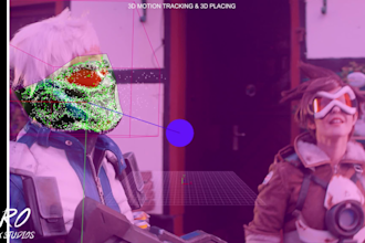 do high quality 2d,3d motion tracking for your shots