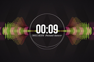 create stunning sound animated visualizer for your or brand
