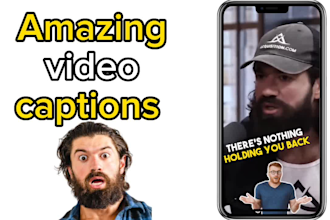 make reels, youtube short,and tiktok videos with captions like alex hormozi