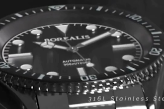 realistic 3d watch animation, 3d jewelry animation, 3d watch product animation