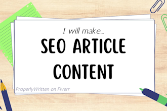 write SEO article content that pulls in readers