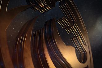 create a cinematic movie style 3d logo animation intro for films
