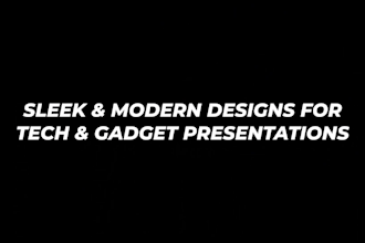 make aesthetic and professional powerpoint presentation