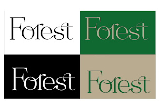 design minimalist typography wordmark and lettermark logo
