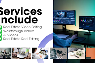 edit cinematic real estate walkthrough videos for realtors and property listings