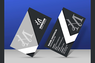 professionally create an amazing and unique business card
