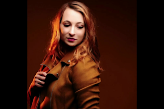record a female english voice over with german accent