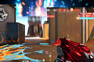edit a professional valorant montage with smooth sync effect