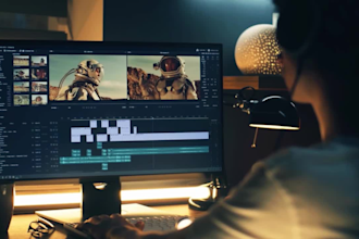 do professional video editing