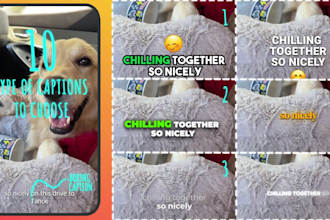 10 engaging subtitles captions, srt, transcribe and edit video in shorts, reels